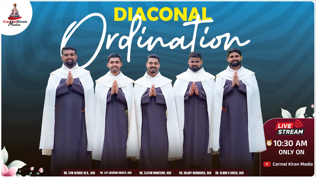 🔴🅻🅸🆅🅴 DIACONAL ORDINATION 2025 | INFANT JESUS SHRINE MANGALORE | Most Rev. Dr Peter Paul Saldanha