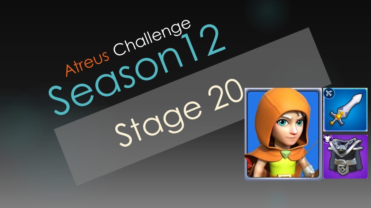 [Archero] Atreus Legendary Challenge S12 Stage 20
