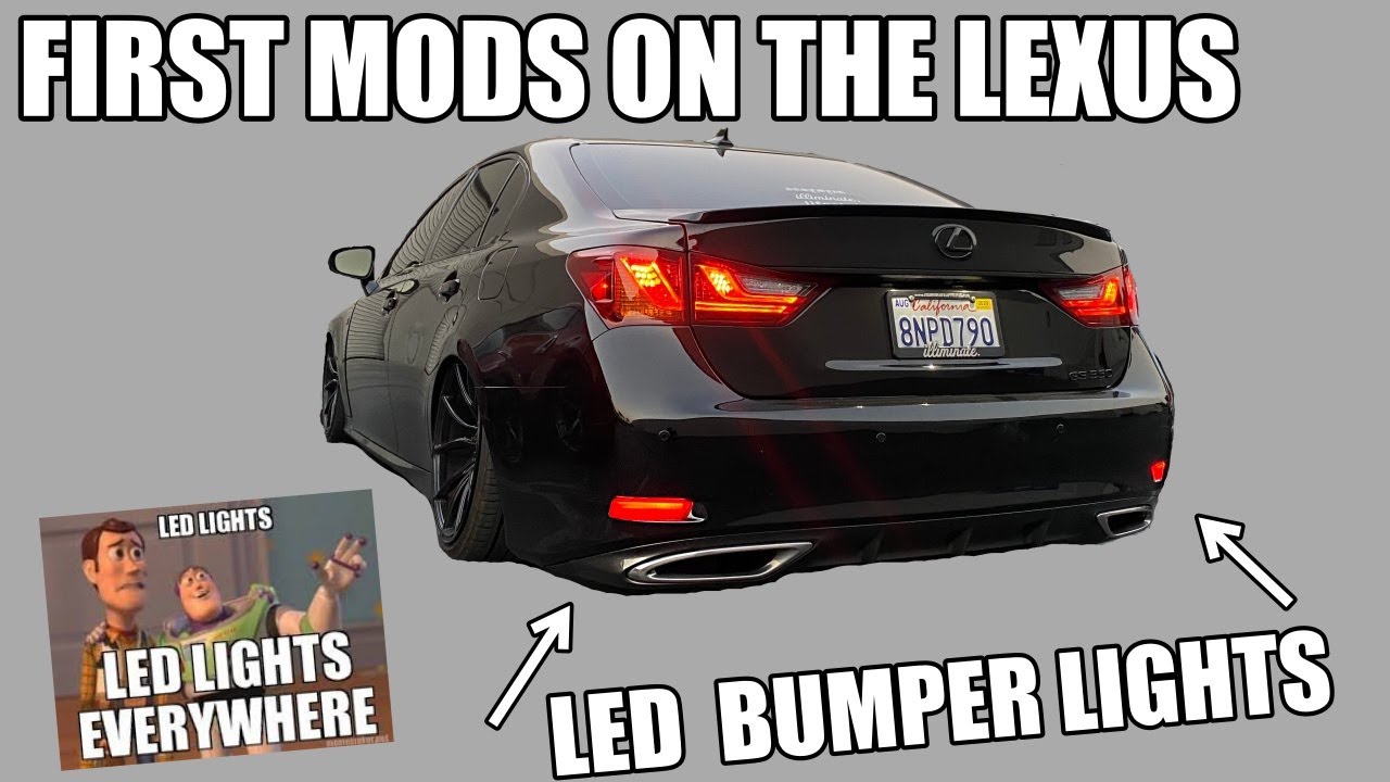 Simple LED Mod! Less Is More... Plus Lexus bags update!