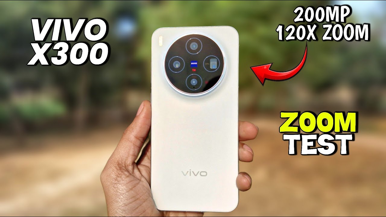 Vivo X300 Camera Zoom Test 🔥100X Zoom, 200MP Camera