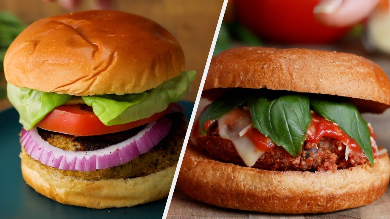 Easy Burger Recipes for Vegetarians