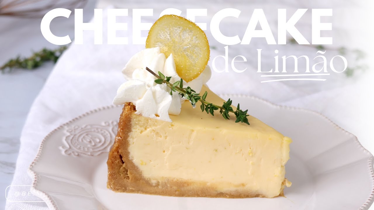 CHEESECAKE DE LIMÃO | fácil e deliciosa | RAQUEL CICOLIN | BELLARIA CHOCOLATIER