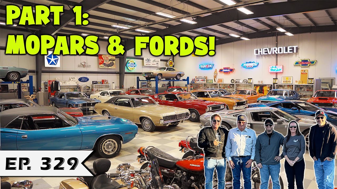 Coffee Walk | PART 1: The Wayne Schmeeckle INSANE Muscle Car Collection!