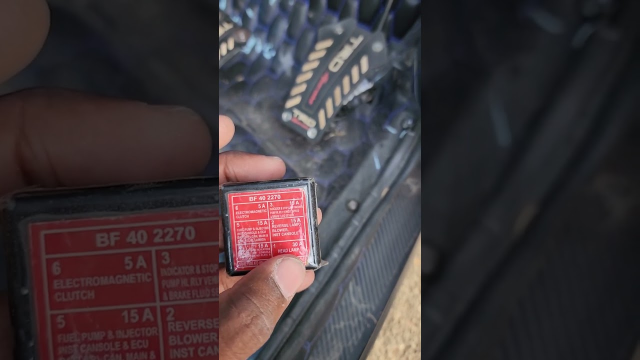 BAJAJ QUTE Fuse line awareness Video