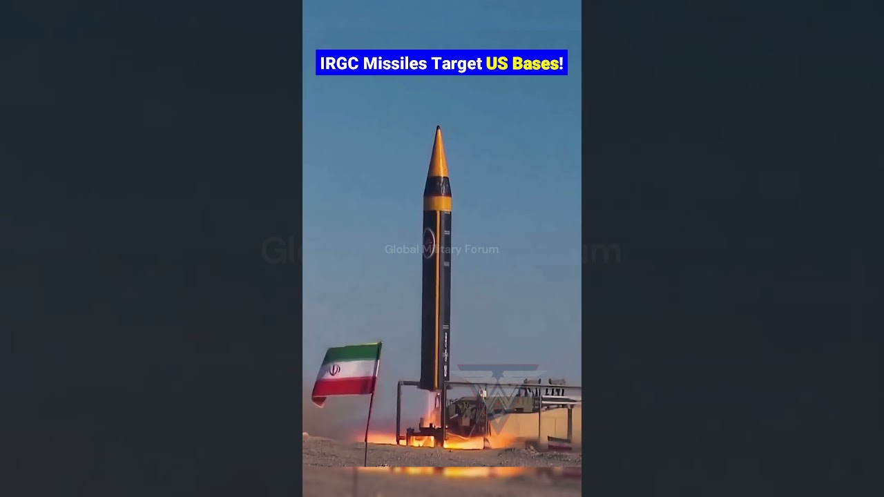 Iranian Missiles Hit US Sites