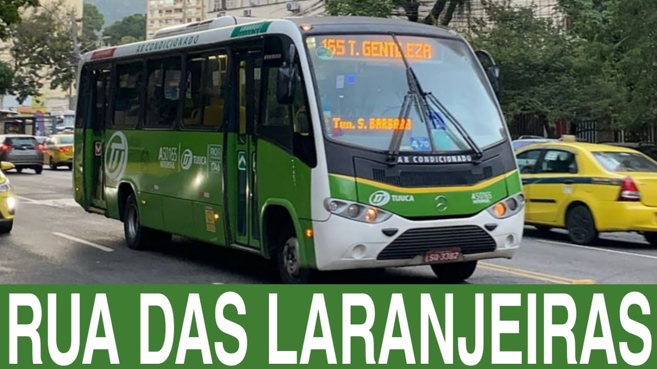 Rua das Laranjeiras-RJ - Movimentação de ônibus #52
