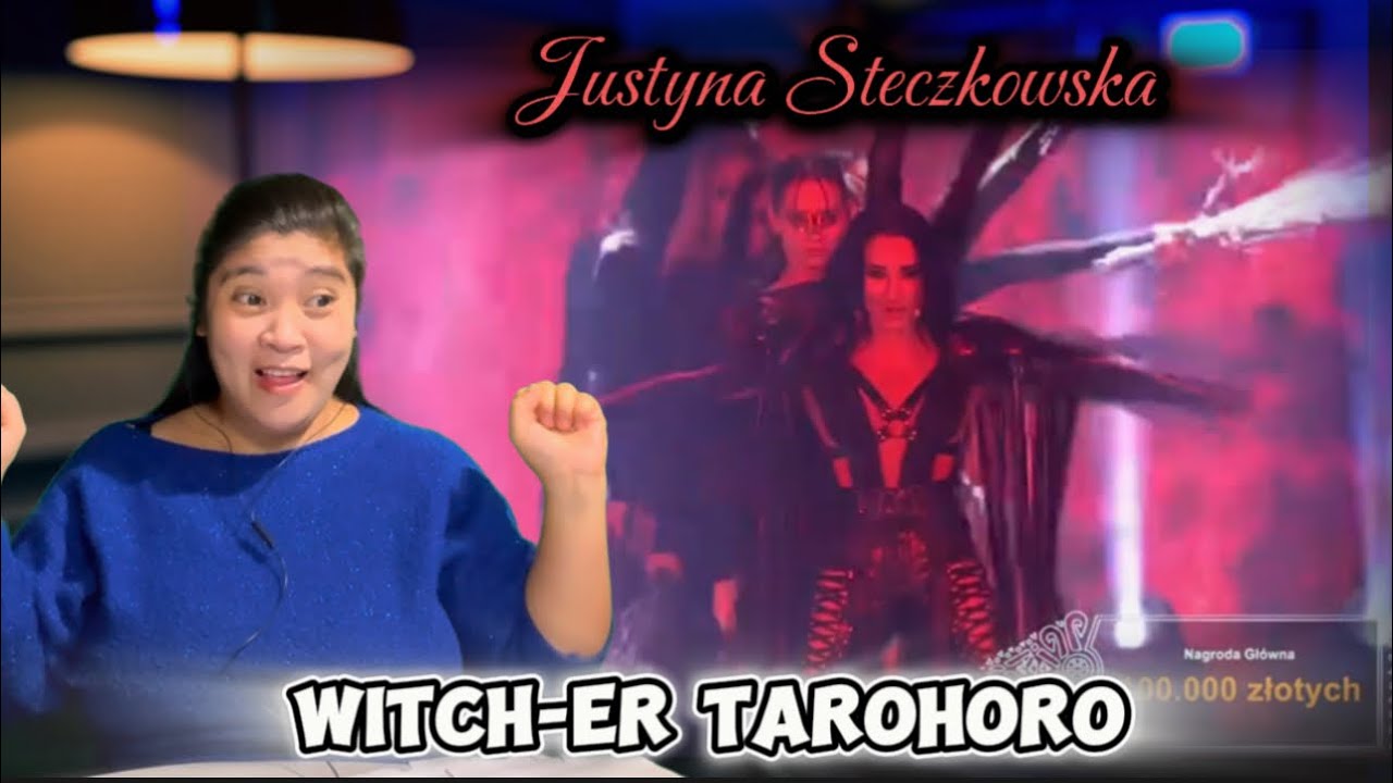 Justyna Steczkowska - WITCH-ER Tarohoro Sylwester z Dwójką 2023 #reactionvideo #justynasteczkowska