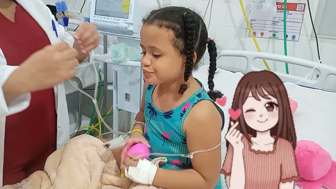 fiquei internada!! (uma tarde no hospital com papai.)