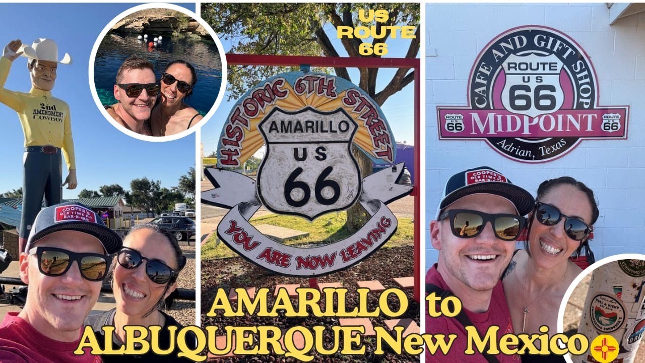 ROUTE 66 | SEPT 2025 | DAY 7 | Amarillo TX to Albuquerque NM | Road Trip