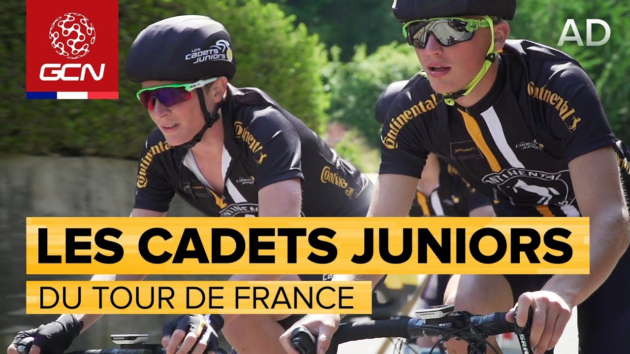 Les Cadets Juniors Ride The Tour de France
