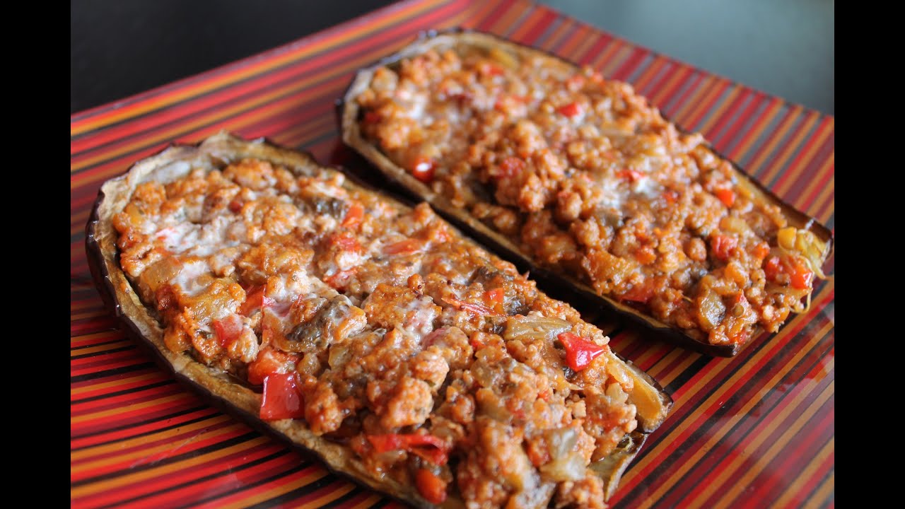 Berenjenas rellenas de carne criolla y bechamel (sin lactosa) 🍴🍆 / Hot meat stuffed Eggplants