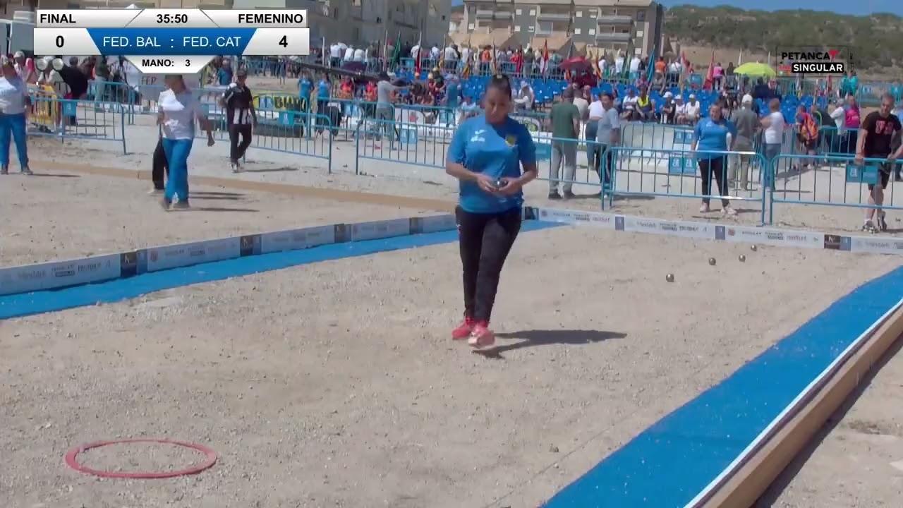 CAMPEONATO DE ESPAÑA DE COMUNIDADES. Final Individual Femenina. Fed Balear vs Fed Catalana