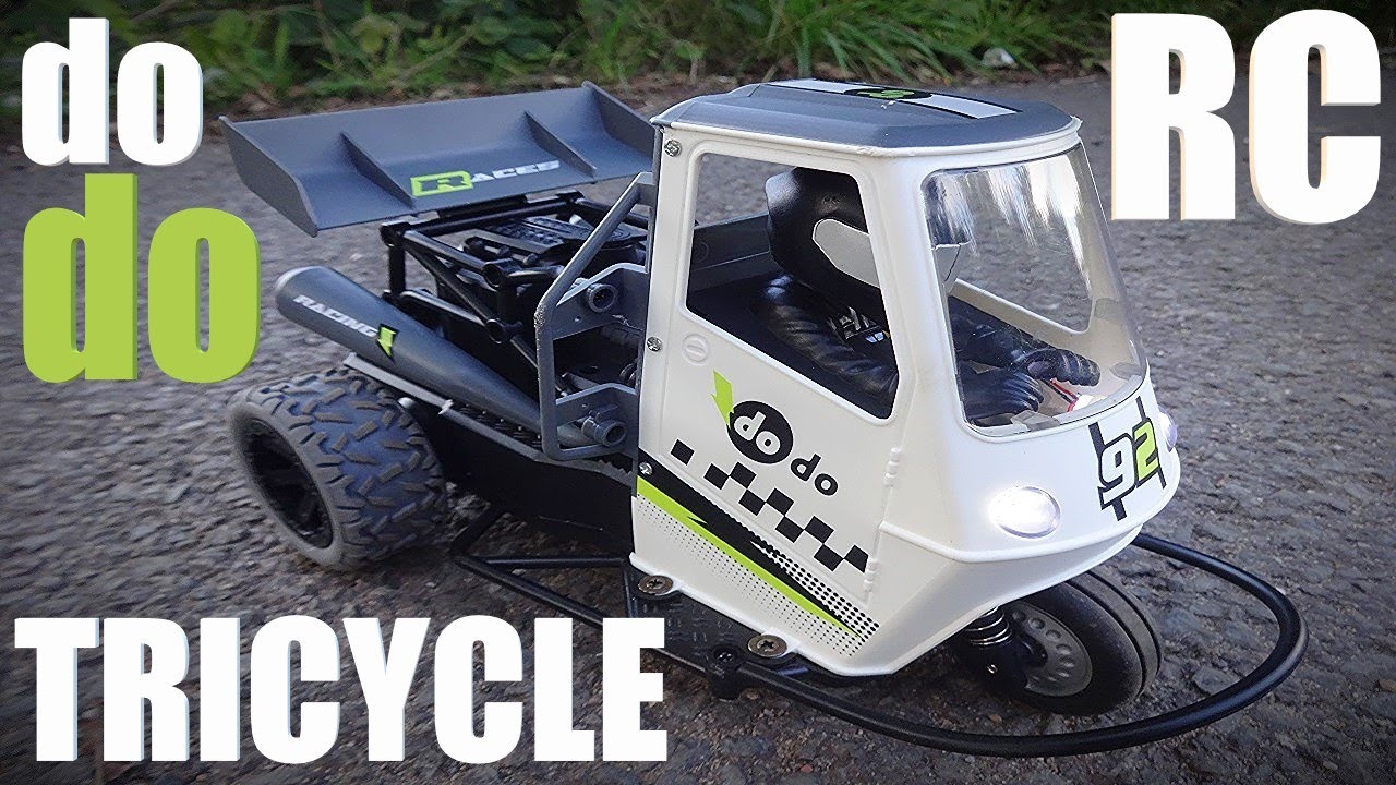 Three Wheels On My Wagon! Do Do S810 1:16 RC Racing Tricycle Review.