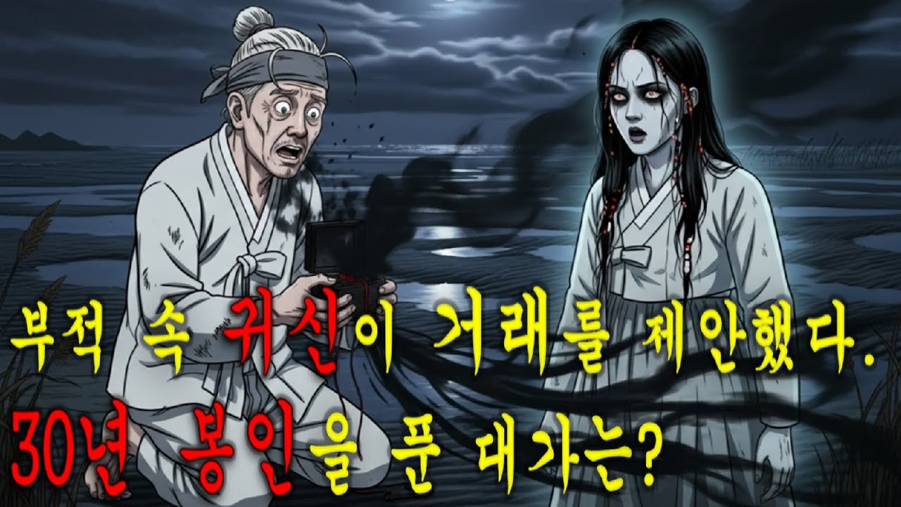 [다담설화 14] 금기를 깬 거래의 밤 | 부적함, 귀신, 그리고 30년 봉인의 비밀