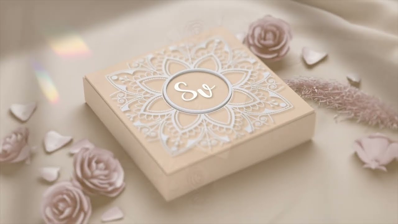 New wedding invitation title video 2026 II #wedding #cinematic #3d