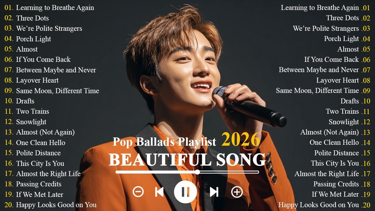Beautiful Love Songs 2026🎵 | Easy-Listening & Emotional Ballads | K-Drama OST Vibes