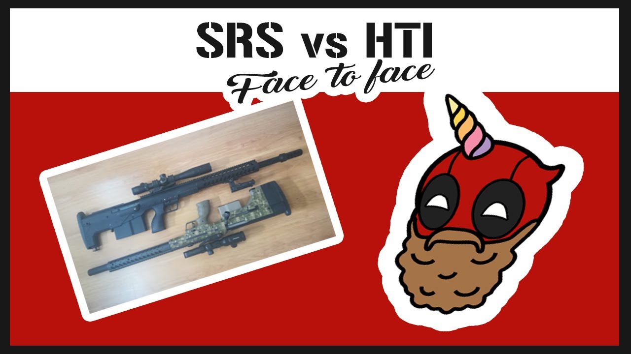 AIRSOFT REVIEWS - Face to face HTI vs SRS