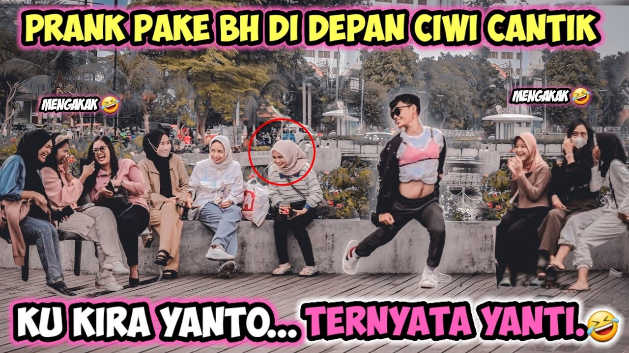 [ PRANK BH ]  AWALNYA SO COOL EH ENDINGNYA JADI LEMBEK..YANTI YANTI 🤣