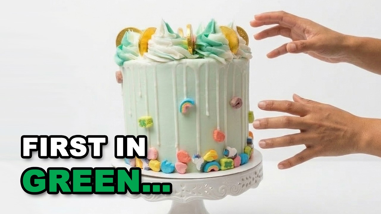 I Gave a Cake to a Stranger Wearing Green Pants 🍀 | Cake Drop #10