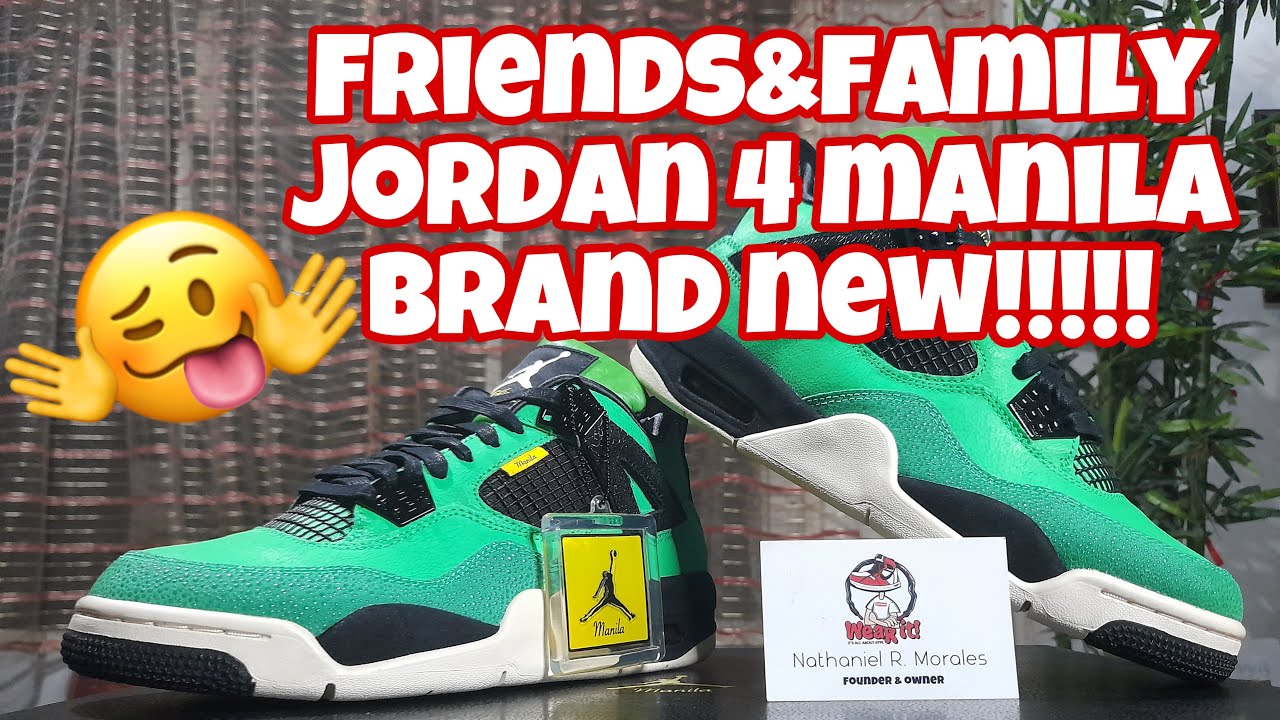 Jordan 4 Manila Brand New Part 1