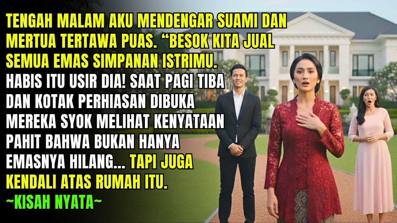 Mertua Picik Mau Jual Emasku, Kujebak Dengan Rencana Rahasia - Pas Kotak Perhiasan Dibuka Ternyata..