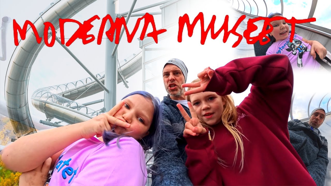 Moderna Museet och rutschkanorna! 😀