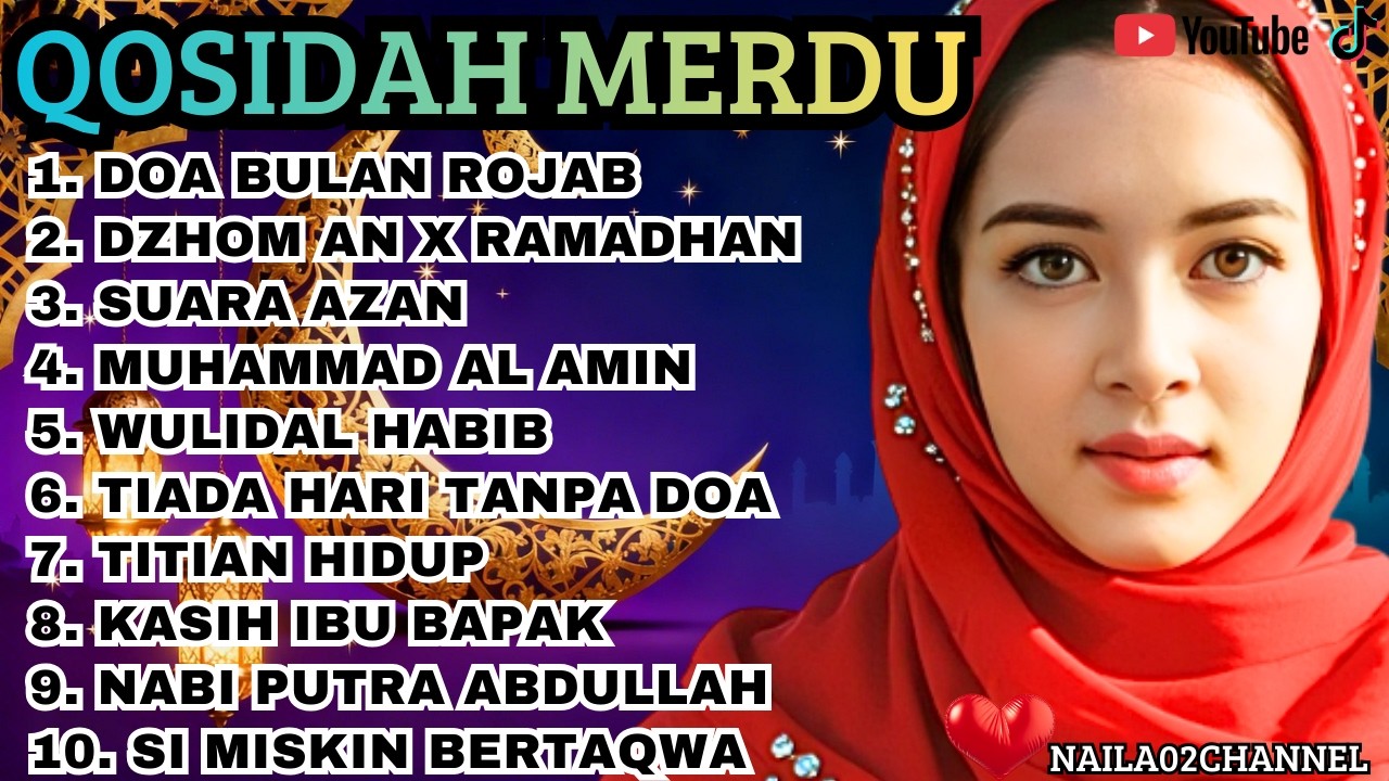 RAMADHAN 2026 ||KOLEKSI QOSIDAH MERDU TERMAHAL❤️AYO SHOLAT NGAJI SHOLAWAT PENYEJUK HATI ✨️