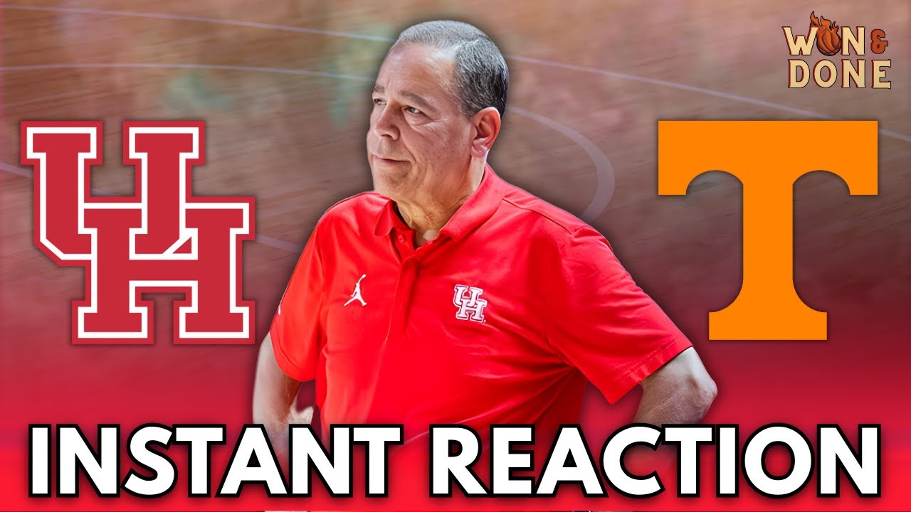 NCAA Basketball Reaction | Houston @ Tennessee | Houston Tennessee Highlights  | College Basketball
