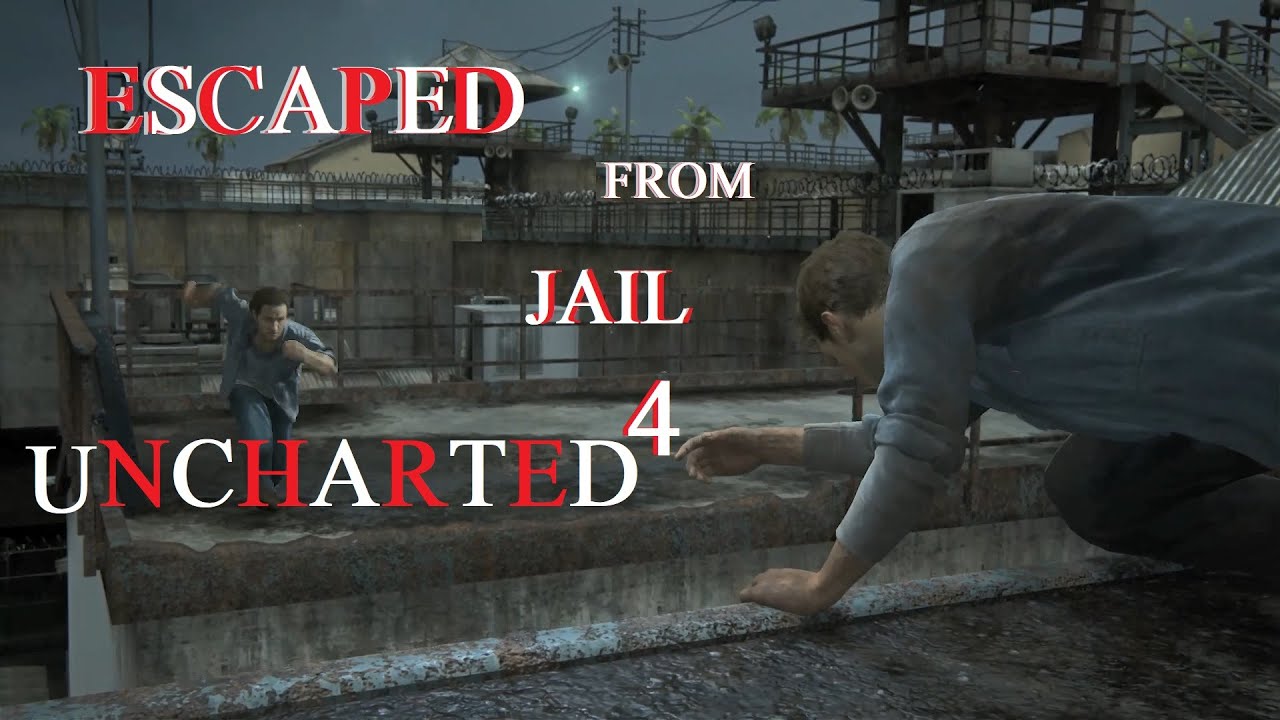 #uncharted4 #game #ps4 #rockygameplay UNCHARTED 4 ESCAPED FROM PRISION(jail)