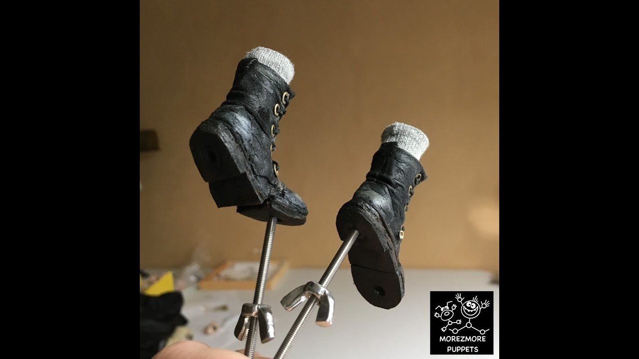 107 Archives - Making Leather Boots for Stop Motion Puppet Part 3 - Morezmore.