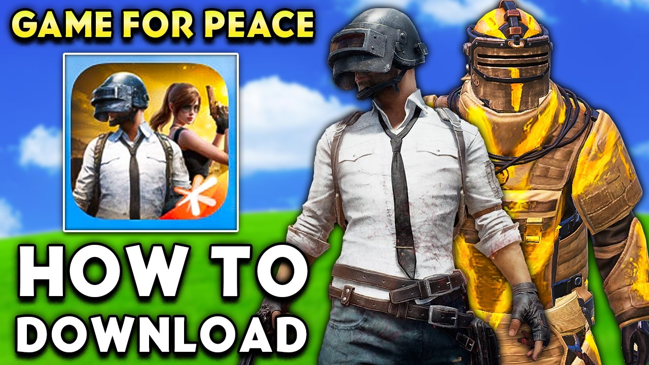 How To Download Game For Peace (Chinese PUBG MOBILE) iOS & Android | Chinese Metro Royale
