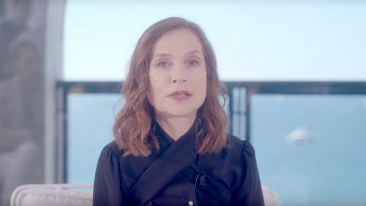 Isabelle Huppert Women in Motion at Cannes Film Festival (in French)