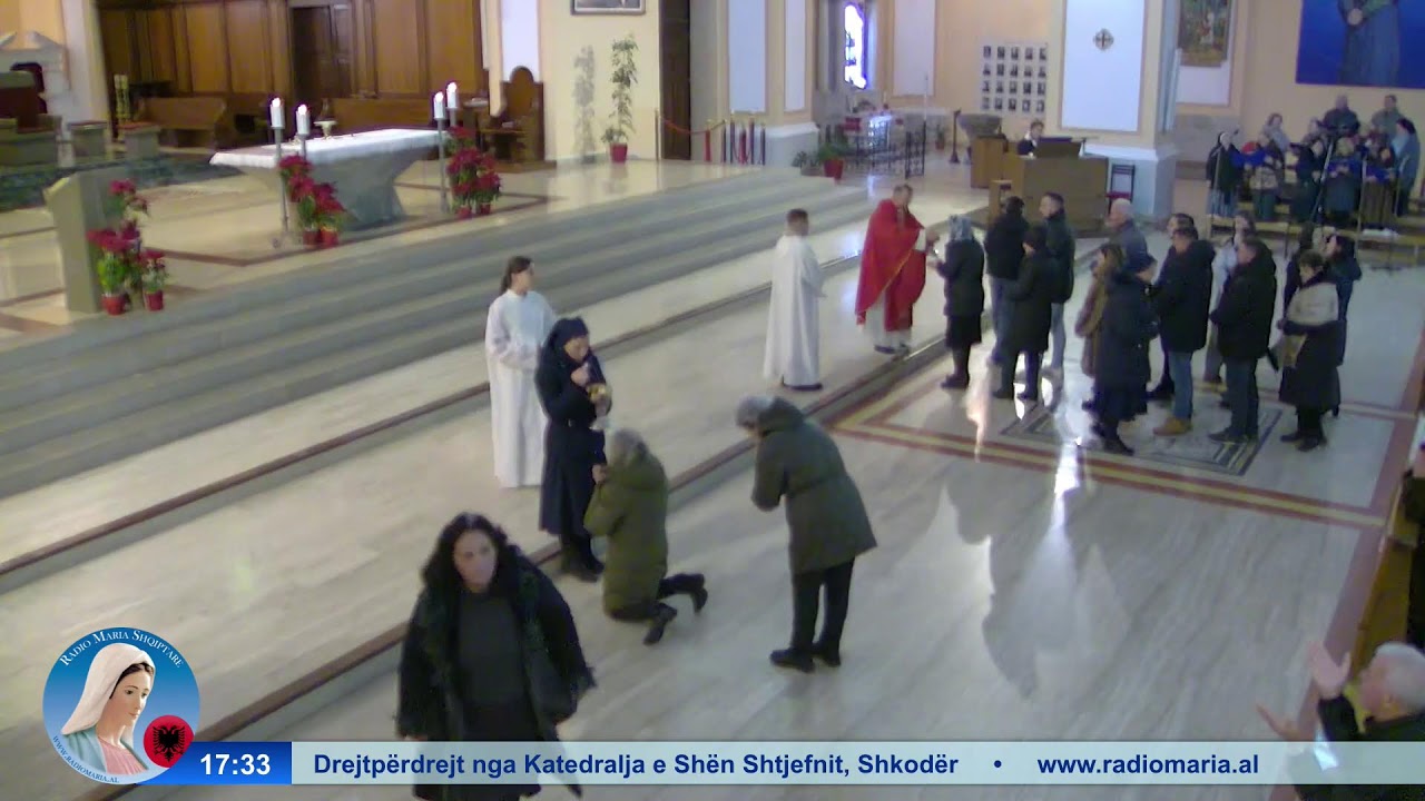 Mesha e shenjtë nga Katedralja e Shën Shtjefnit Shkodër
