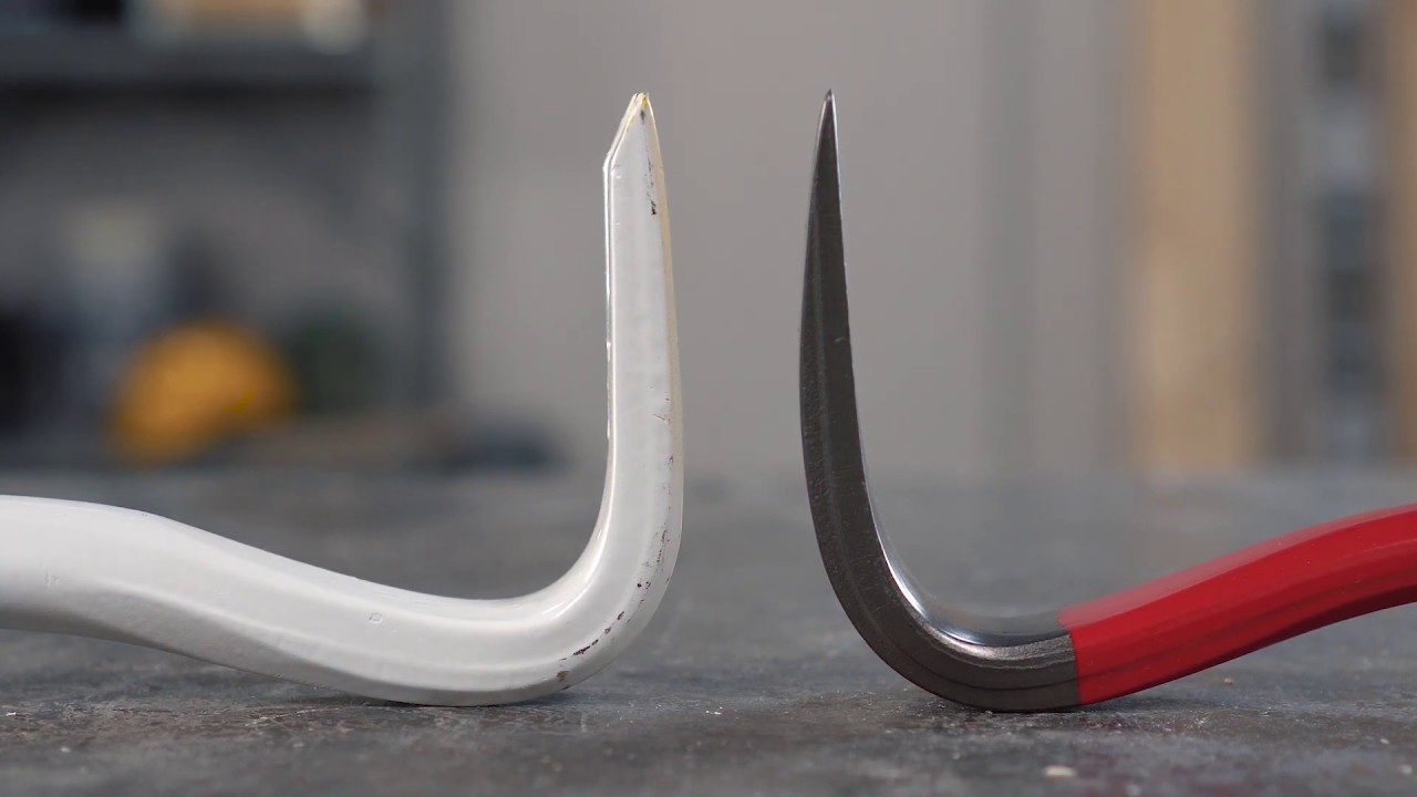 Hultafors - Wrecking bar - Competitor test