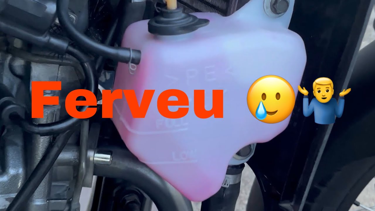 Xt 660 fervendo o radiador! Talvez seja isso…