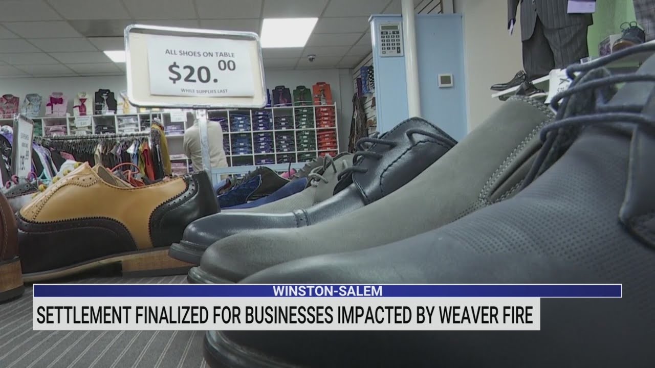 Settlement finalized for Winston-Salem businesses impacted by Weaver Fire