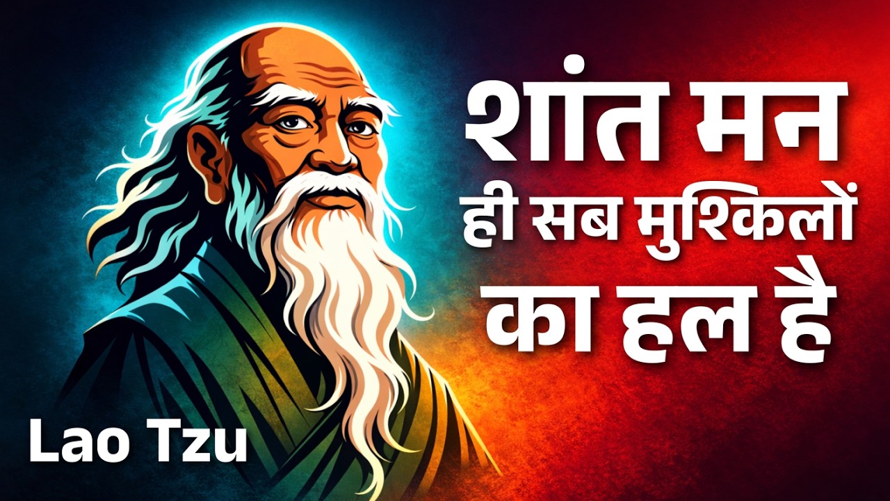 शांत मन ही सब मुश्किलों का हल है | lao Tuz | Motivational story