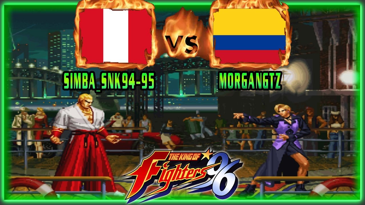 King of Fighters 96 - SIMBA_SNK94-95 (PER) VS (COL) MORGANGTZ [kof96/Fightcade/FT5] 더 킹 오브 파이터즈 '96