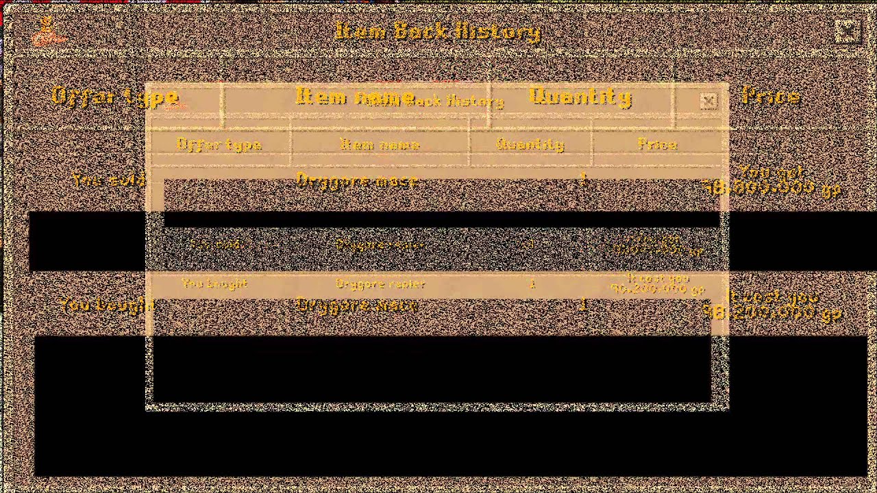 Runescape 30M Profit Flip / Merchanting Log 2013