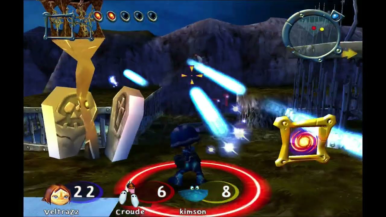 Rayman M Arena Online - Only 1 Weapon IV - Rapid Bullet Chaos