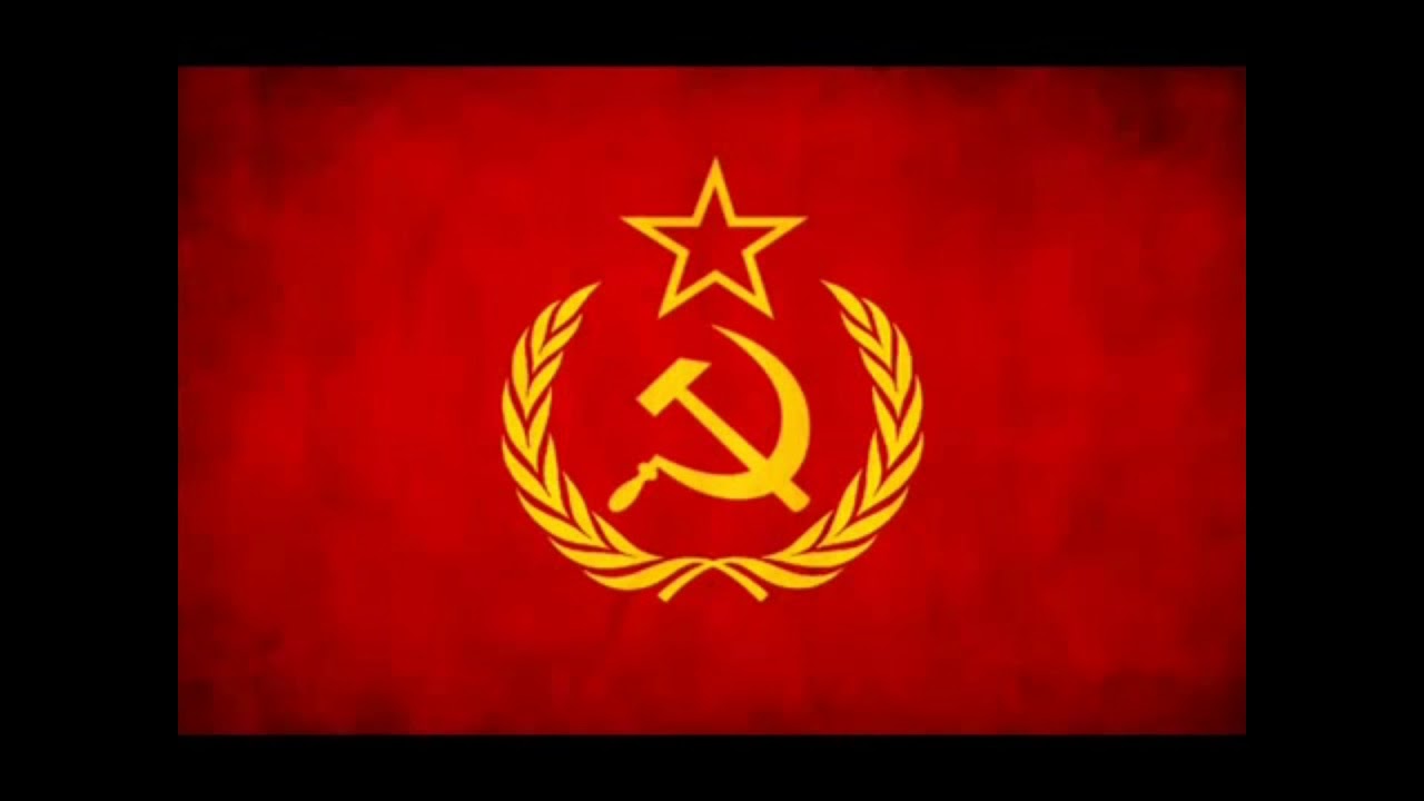 HINO DA URSS (União Soviética) ESTOURADO