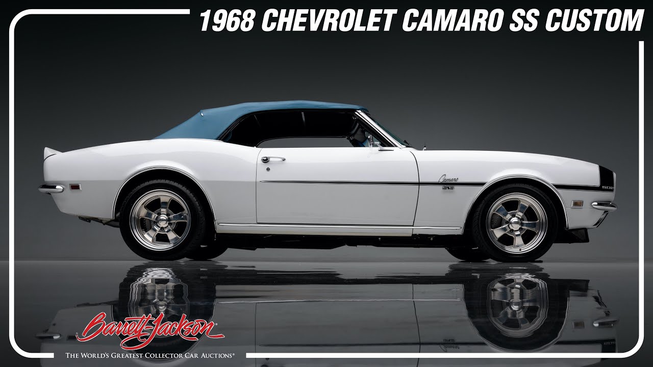 1968 Chevrolet Camaro SS Custom Convertible - BARRETT-JACKSON 2023 LAS VEGAS AUCTION