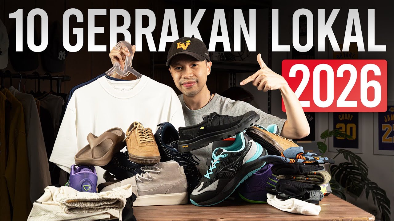 10 Gebrakan Lokal 2026 - Naksir Sneakers