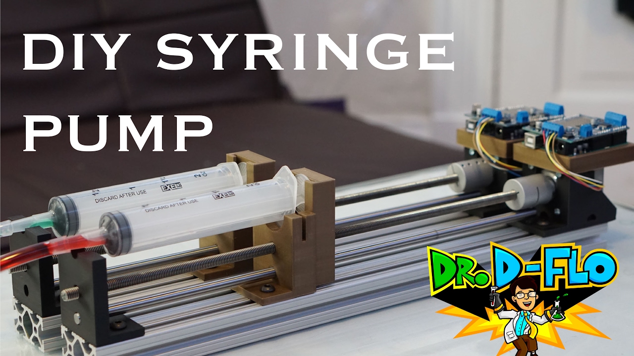 DIY Syringe Pump (Food 3D Printer - Part 1)