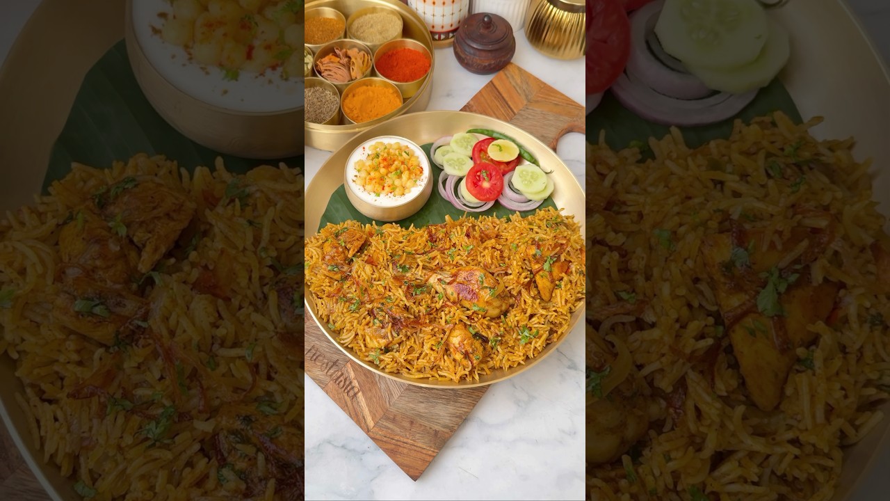 Easy Chicken Pulao Recipe😍 #shorts #pulao #trending #viralvideo