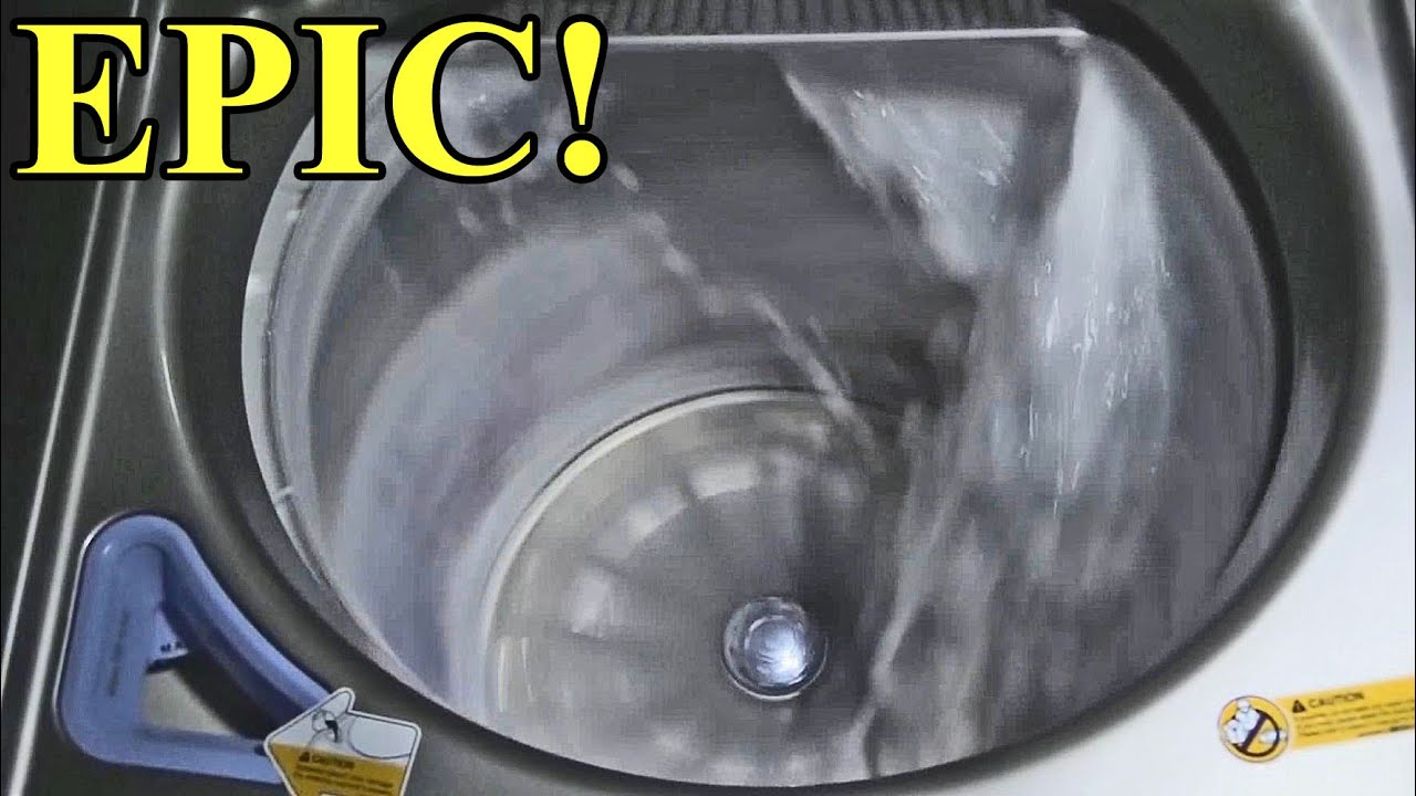 Timelapse Heavy Duty washer cycle - Epic!!