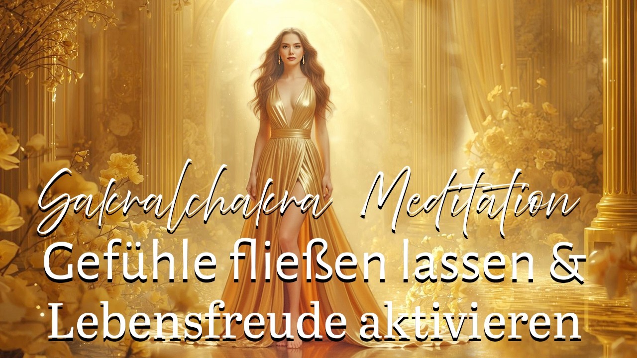 Sakralchakra Meditation – Svadhisthana | Gefühle fließen lassen & Lebensfreude aktivieren