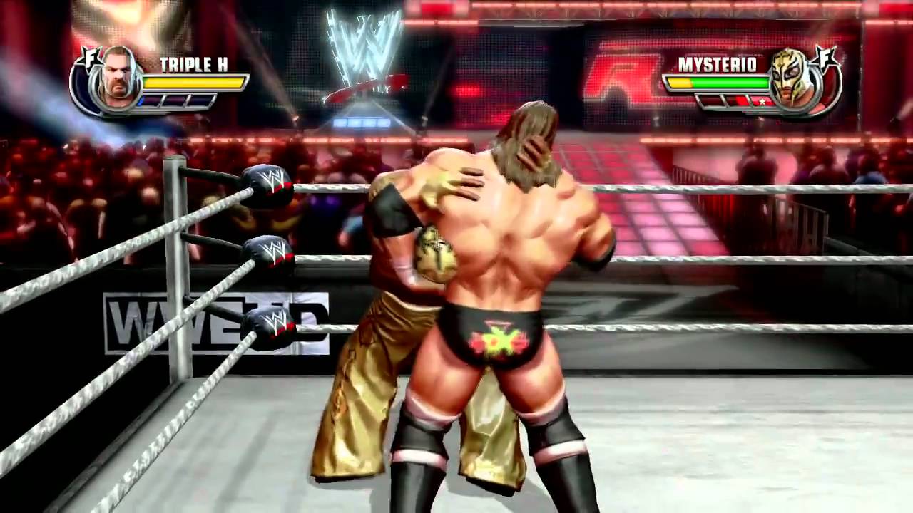 First Look: WWE All Stars - Triple H vs Rey Mysterio