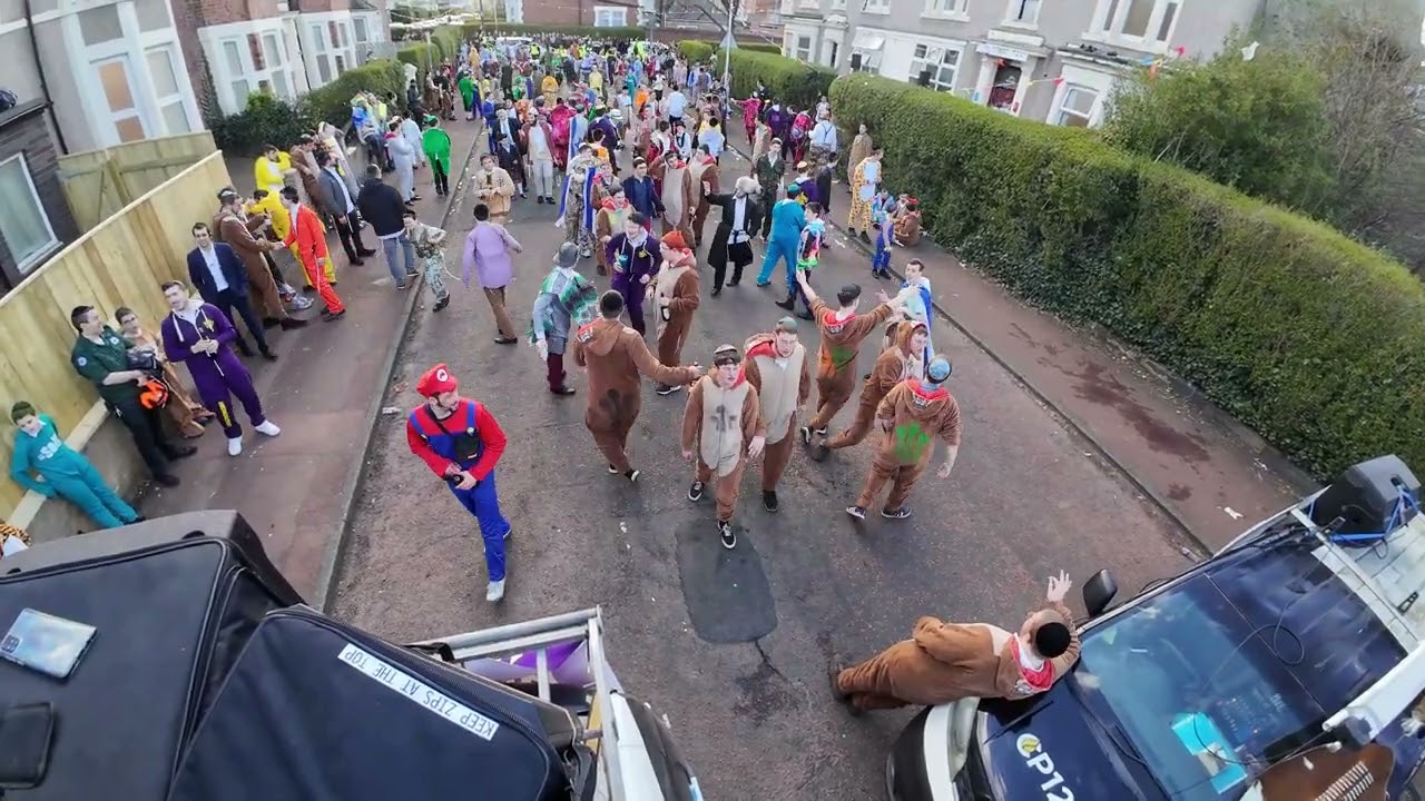 8/9 Purim Gateshead 2024 Gladstone Dancing Van POV