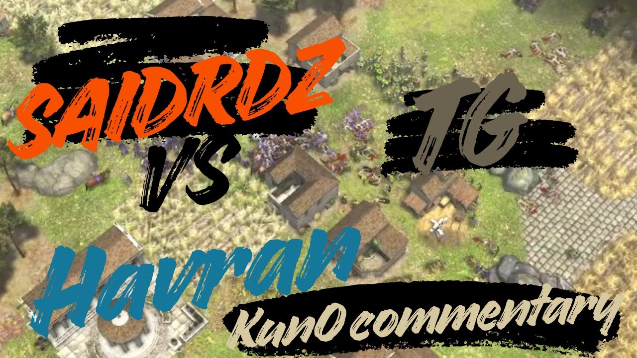 Team Havran vs Team Said - 0 A.D Teamgame. Commentary by Kun0